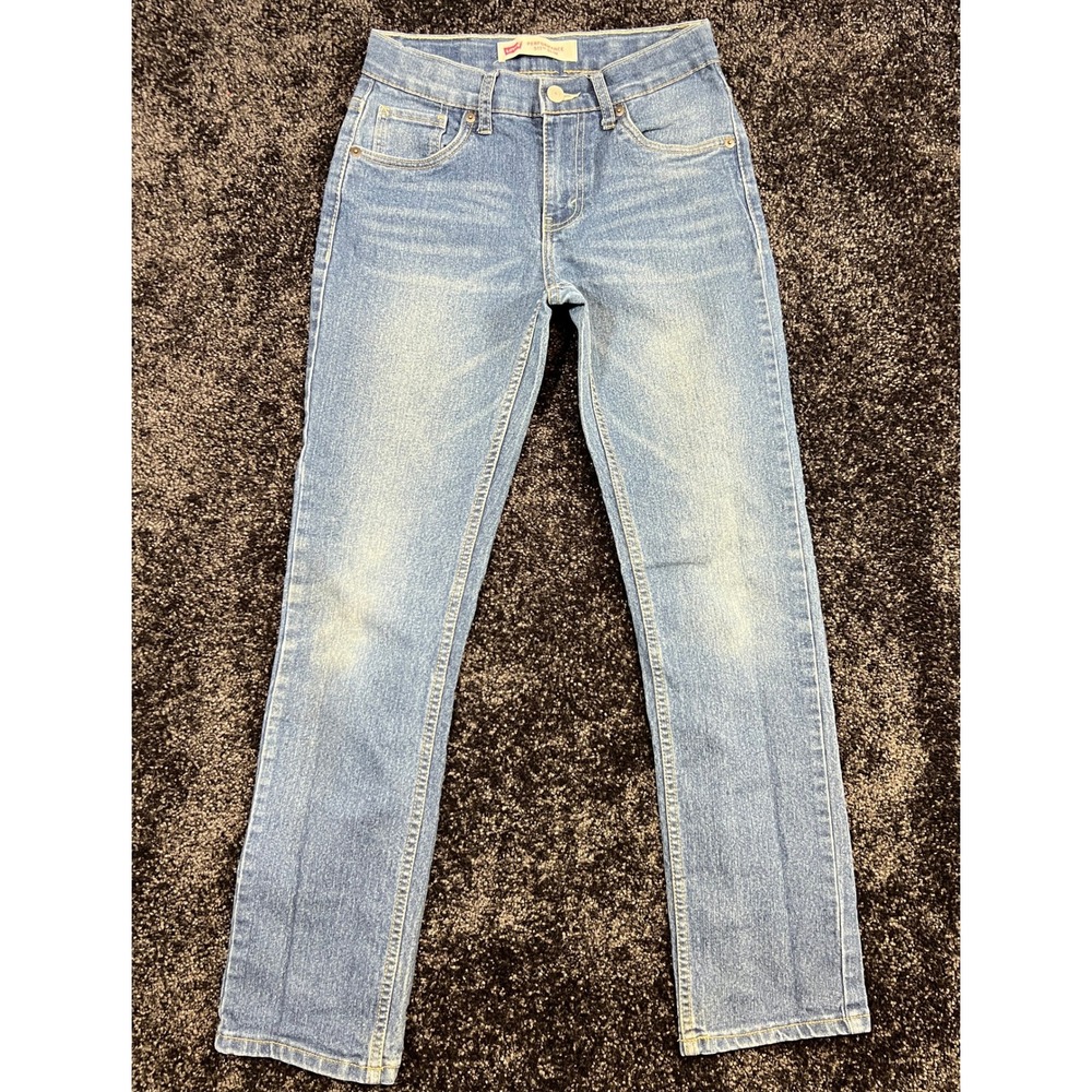 Levi's 511 Slim Performance Jeans Girls Size 14‎ Regular Adjustable Waist